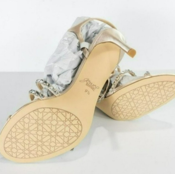 Jewel by Badgley Mischka Marimba Satin Sandal - Picture 7 of 7